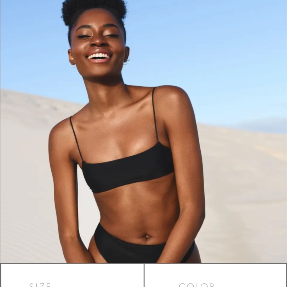 Ark Swimwear minimal crop bikini top